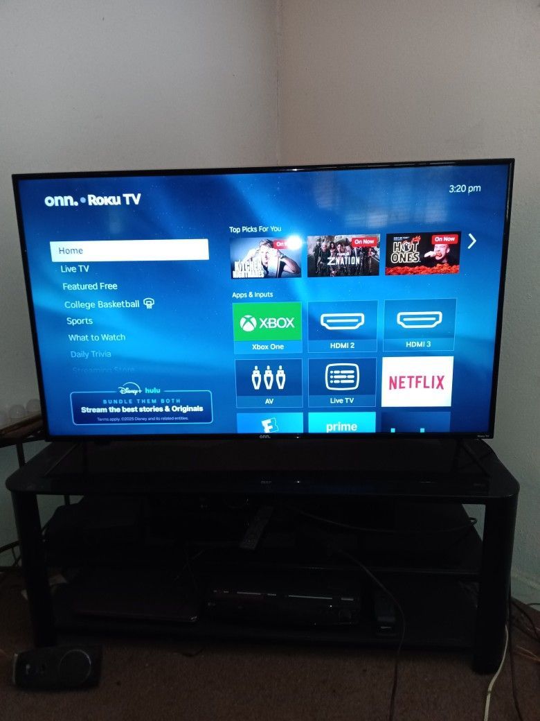 55' Inch Onn. Roku Tv