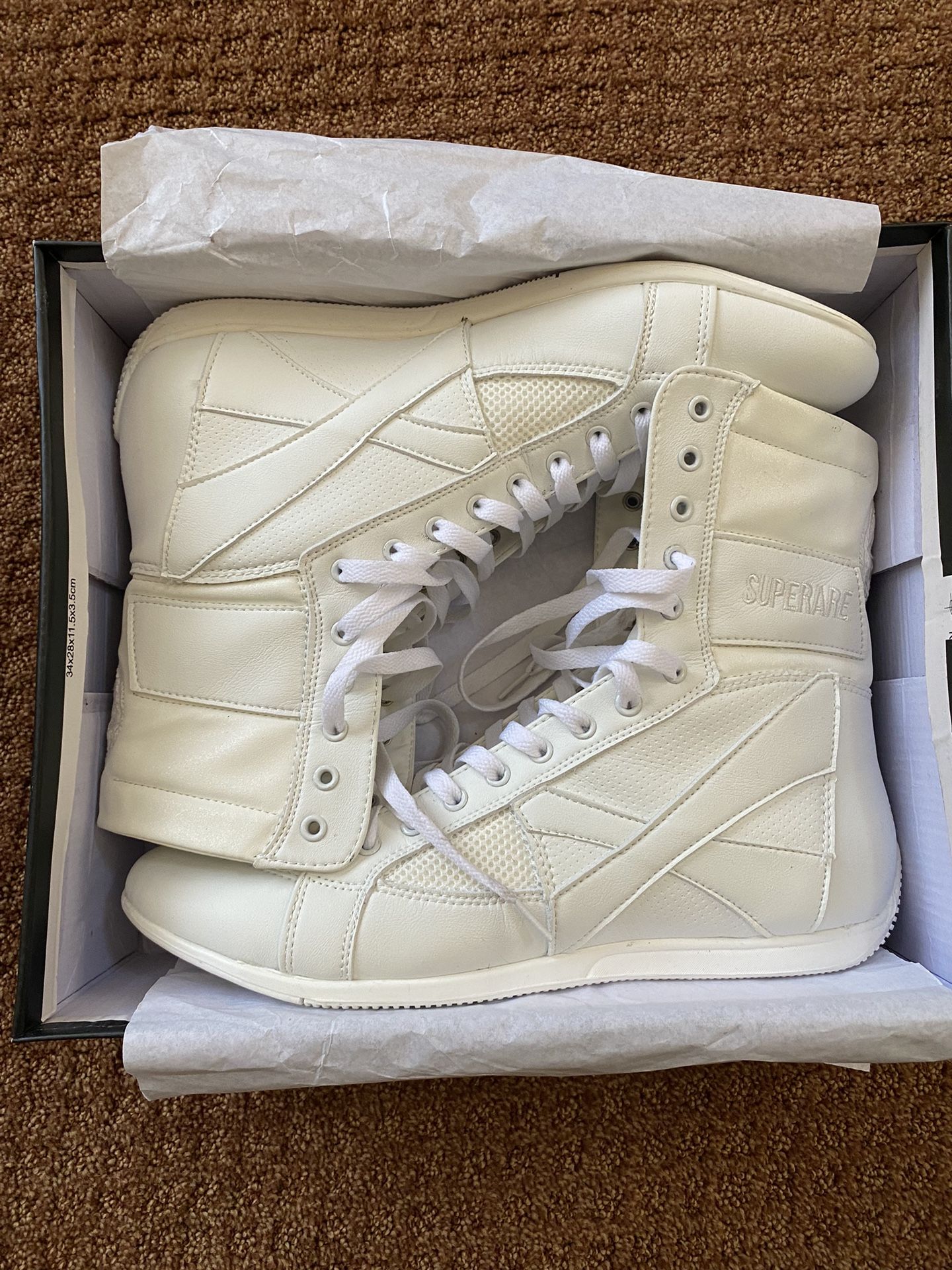 Superare OLY Mid Boxing Shoe Size 12.5 Great Condition SUPERARE BOXING SHOES 11,11.5,12.5 for Sale in Concord, CA  main image 2