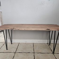 Wooden Top Coffee Table 