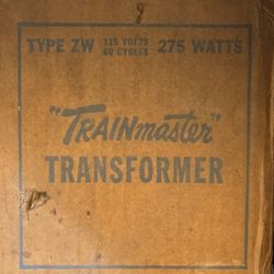 type zw lionel transformer 