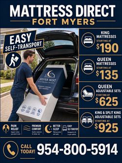 💥🔥MOVING OUT New King - Queen Mattresses 🔥💥 (Every Size) Needs to Go‼️Full, Twin, California King, Split King, Twin XL