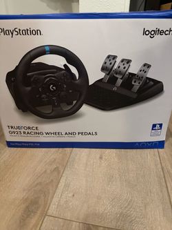 $130 PlayStation G Racing Wheel and Pedals