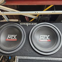 12-in Subs And Amplifier