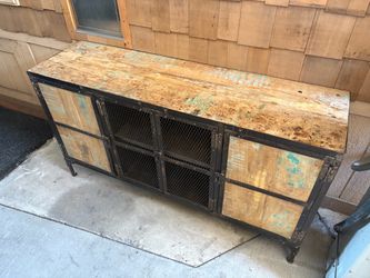 Industrial Tv Stand