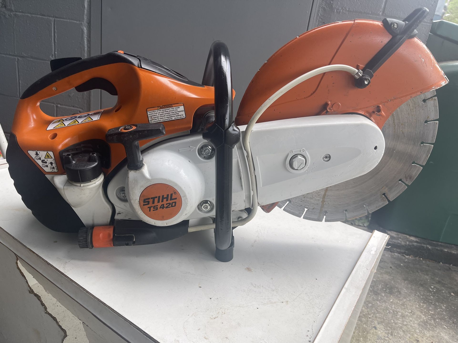Stihl TS 420 Concrete Saw