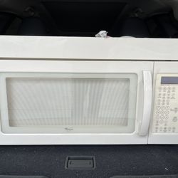 Whirlpool 1.7 Cu Ft Over The Range Microwave