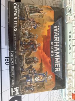 Warhammer 40K Captain Titus & Wardens of Ultramar (NEW) – Priced to Sell