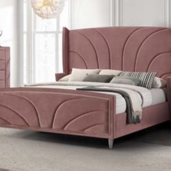 Queen Bed Frame Mattress Sold Separately