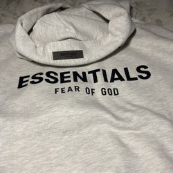 Essentials Hoodie Light Oatmeal Size Medium Meet Up Only In Ocoee And Winter Garden!  