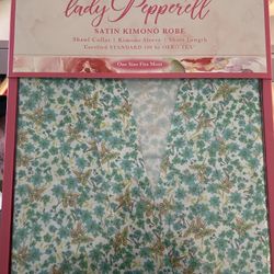 Lady Pepperell Satin Robe