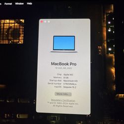 MacBook Pro M2 2022