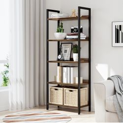 Bookshelf Vintage 5 Tier