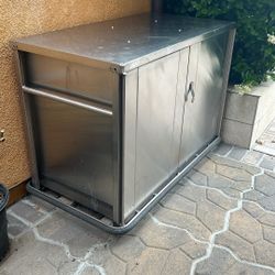 Stainless Kitchen Table (2 Doors)