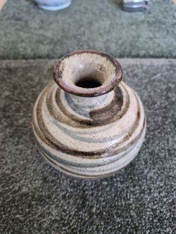 Otagiri stoneware bud vase