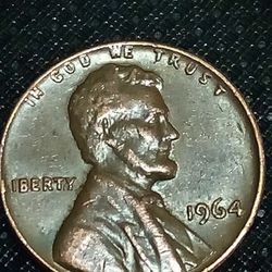 1964 No Mint Lincoln Error Cent
