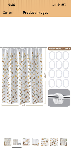 Jtermine Shower Curtains (2)