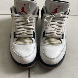 Air Jordan 4 White Cement