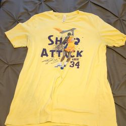 Shaquille Oneal Custom Print Graphic T Shirt 