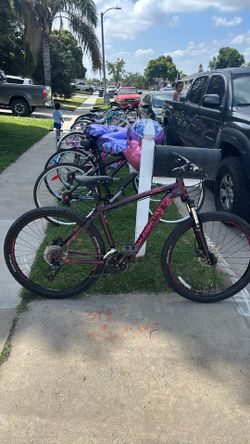 Bikes, for sale send me a message for the prices. Bikes, is not a dollar.