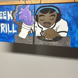 Dj Screw Custom Painting 