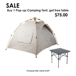 Camping Tent + Free Table