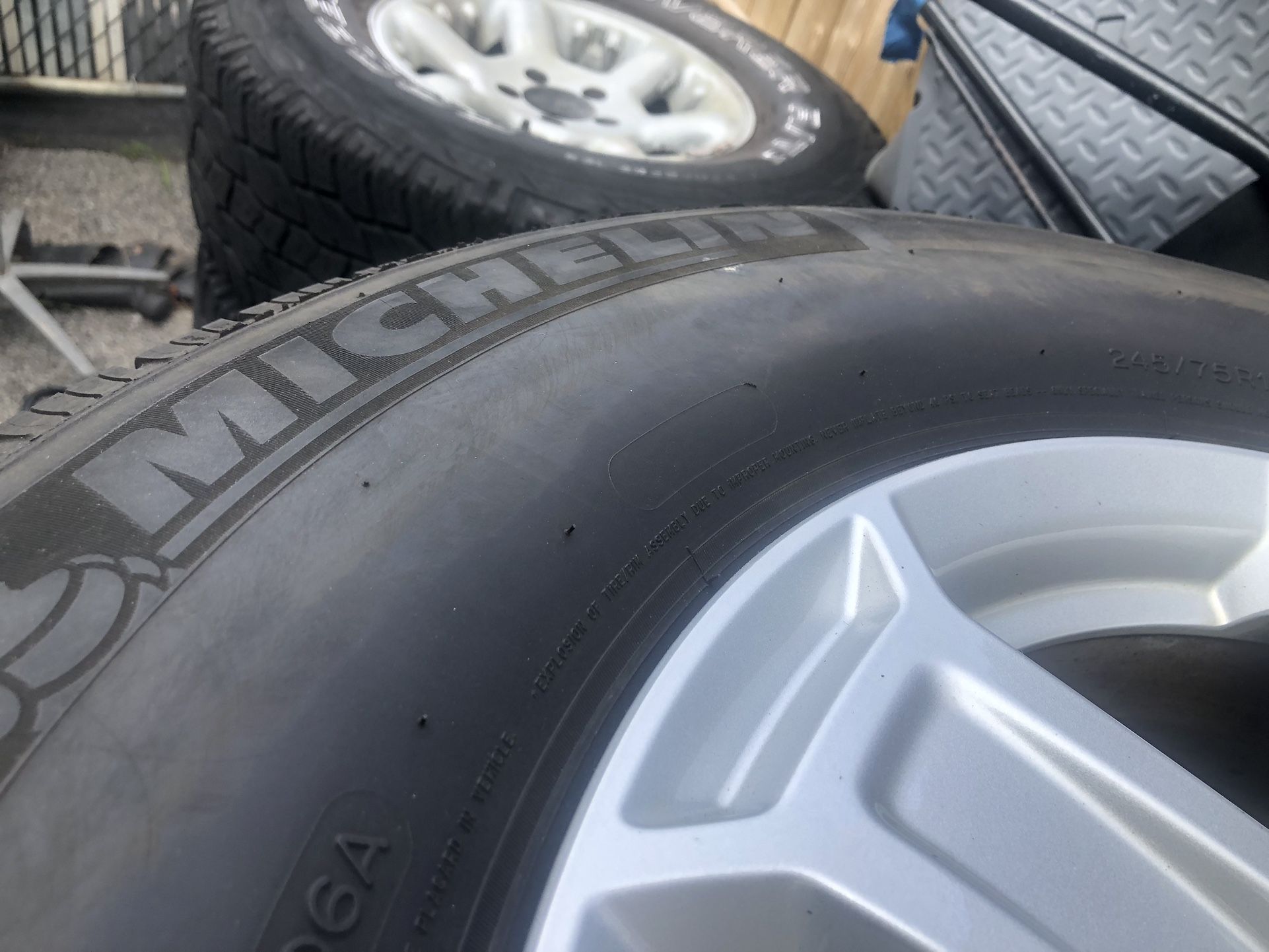 Oem Jeep Wheels And Tires. for Sale in Malverne, NY OfferUp
