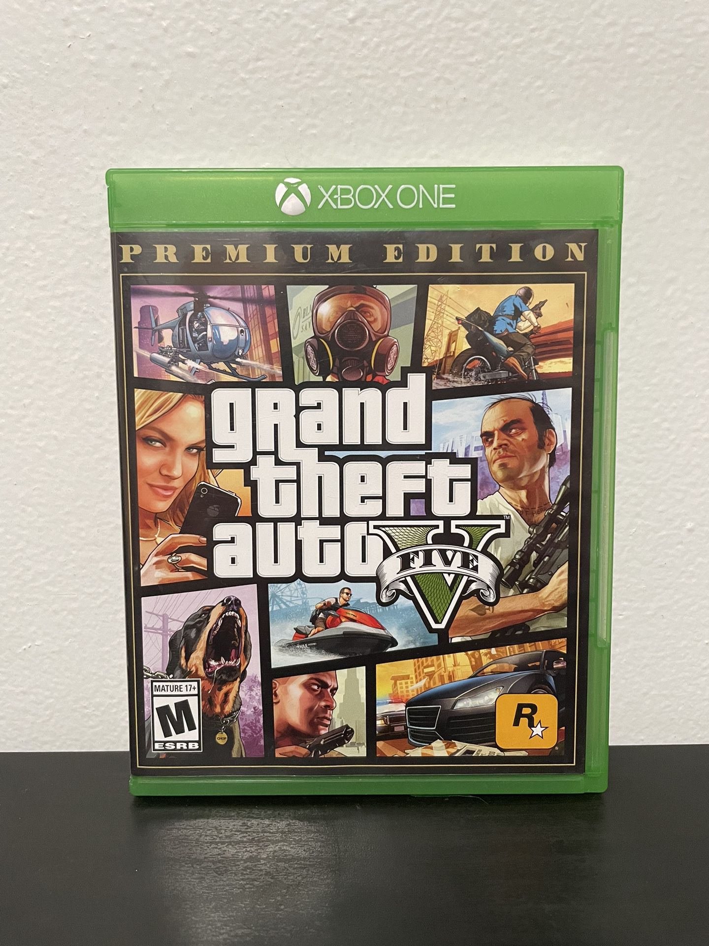 GTA V Premium Edition Xbox One Like New Grand Theft Auto 5 Rockstar Video Games