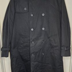 Millennium Collection Men's Long Trench Coat 