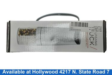 Wolfgang Puck Salt And Pepper Mill Silver Small Kitchen Appliance