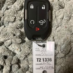 2019-2022 Silverado Key Fob