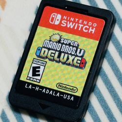New Super Mario Bros. U Deluxe Nintendo Switch Game Tested Cartridge Only