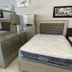 Modern Bedroom Set With Led!!wow 