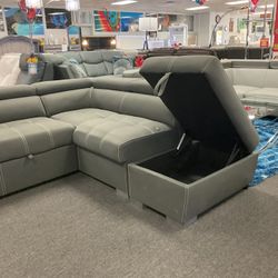 Huge blowout furniture for sale gorgeous sleeper sectional 50% OFF(new)