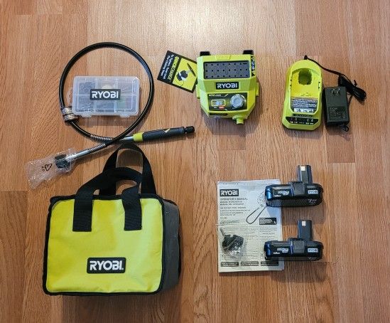 New Ryobi 18v Cordless Rotary Tool Kit $85 Firm Pickup Only