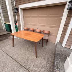 FREE TABLE AND CHAIRS