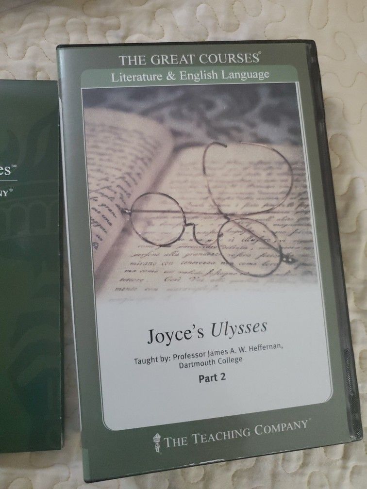 The Great Courses Ulysses James Joyce course Guidebooks Part 1&2