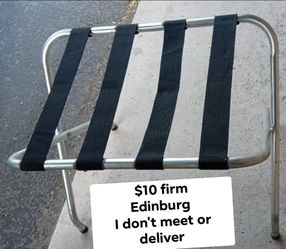 Luggage rack $10