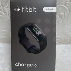 Fitbit Charge 6 Black - Brand New Sealed