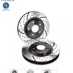 Premium Dimpled and Slotted Rotors 