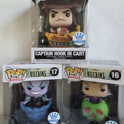 Funko Pop Disney Villain Train Cart Exclusive Collection 