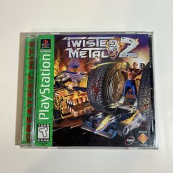 Twisted Metal 2 Sony PlayStation 1 PS1 Greatest Hits, TESTED & WORKING! Complete 