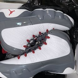 Fire Red Jordan 9