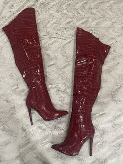 Thigh High Heal Boots