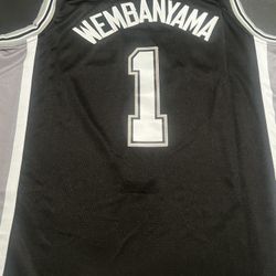 Spurs #1 Wembanyama Jerseys. New