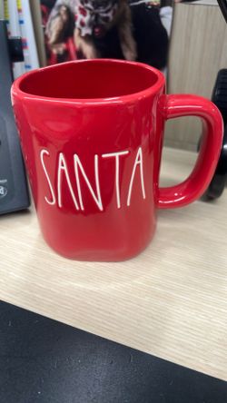 New Rae Dunn Santa Cup 