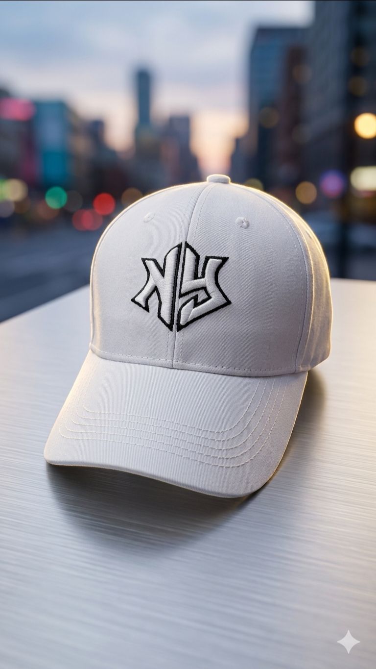 New Beautiful NY Embroidered Baseball Cap ( unisex )