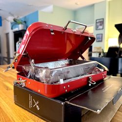 NEW Portable Grill Briefcase Barbecue !!! 🚨🚨
