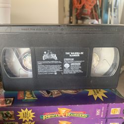 Mighty Morphin Power Rangers Vhs