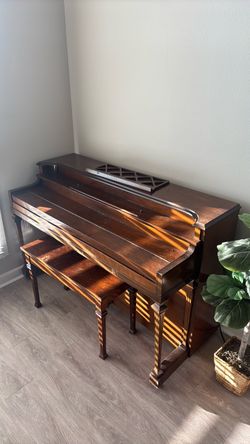 Bradbury Upright Piano with Bench (Must have your own movers)