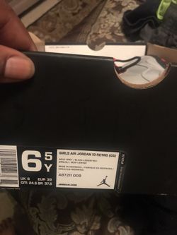 Jordans size 6.5